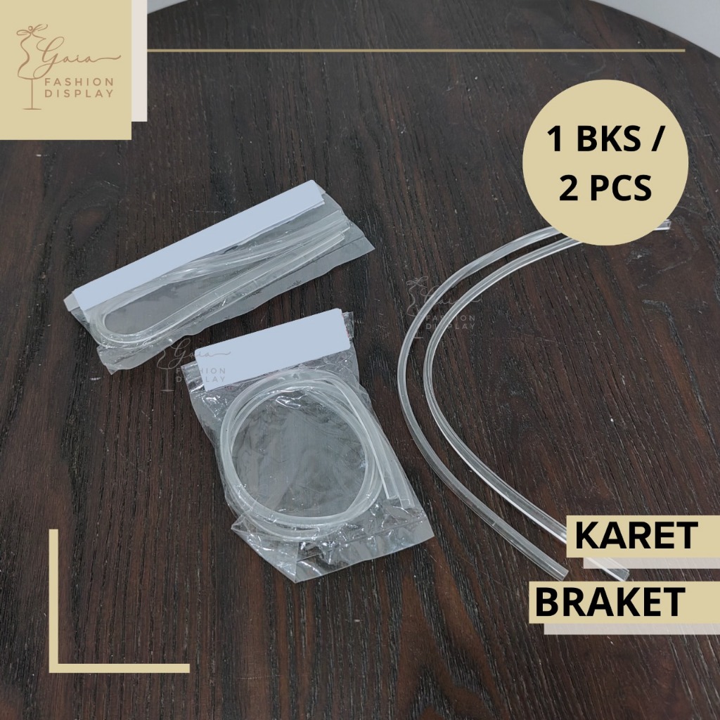 Karet Breket Daun Breket Pelindung Kaca Breket Kaca Spearpart Breket Pelindung Kaca Etalase Kaca Eta