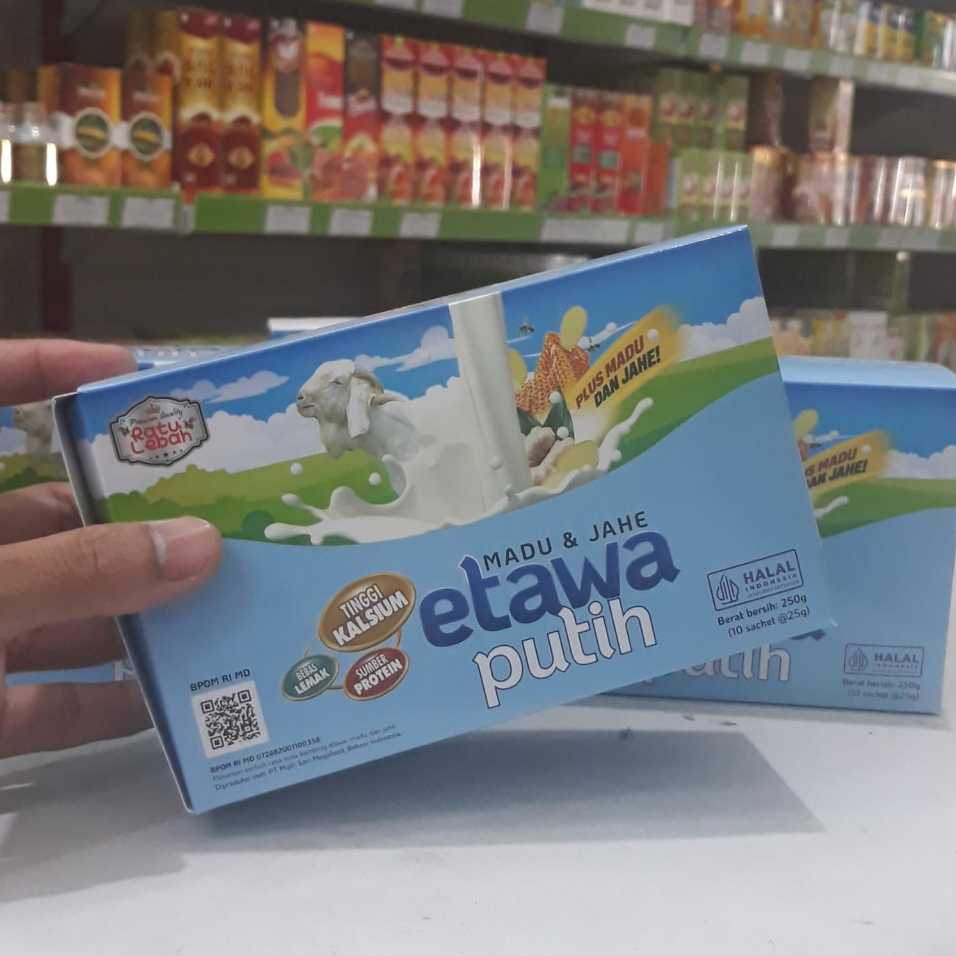 

Susu Ratu Lebah Etawa Putih Madu & Jahe Kemasan Box