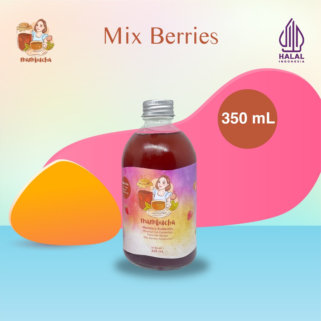 

Kombucha Fruity Mix Berries Mambucha 350 ml