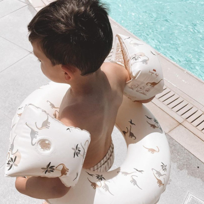 Pelampung Lengan Dino Arm Bands Ring Tangan Swim Floaties Pelampung Anak Dinosaurus Dinosaur Outdoor