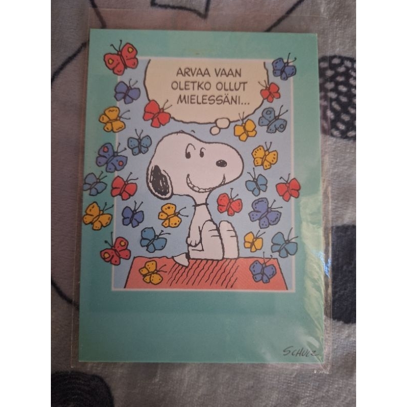 

kartu pos snoopy/snoopy postcard