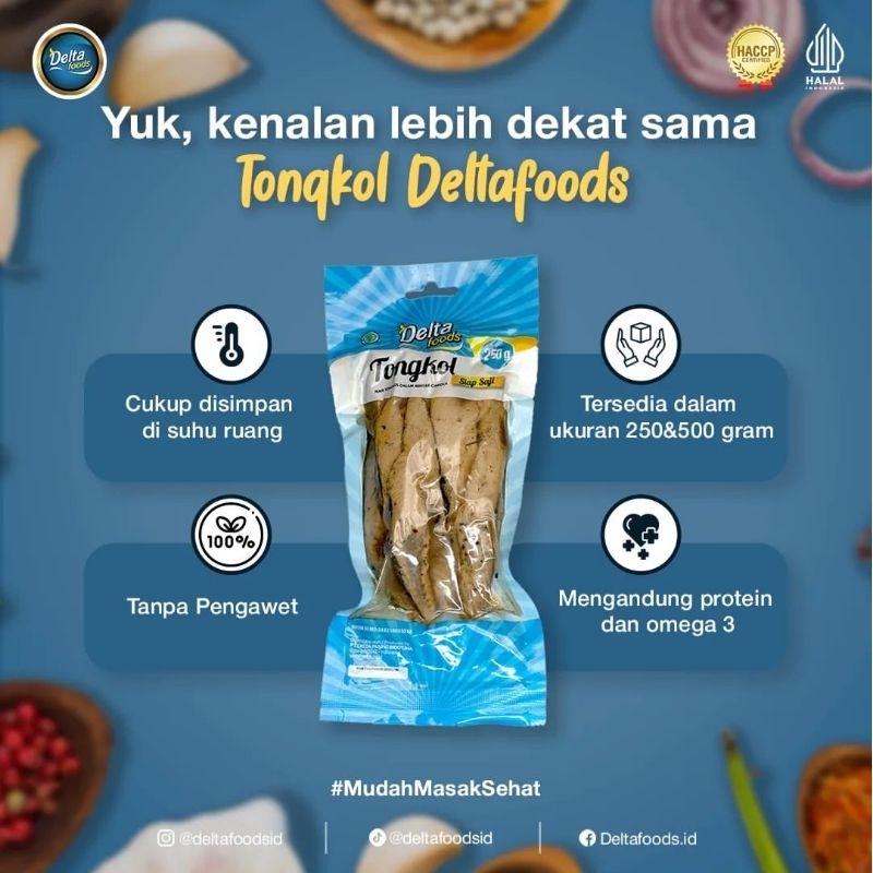 

DeltaFoods Ikan Tongkol Siap Saji Dengan Minyak Kanola