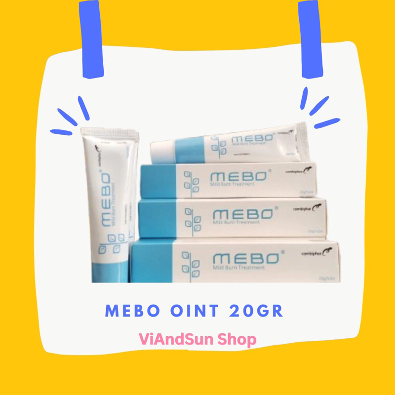 MEBO Salep untuk membantu meringankan luka bakar Mebo Oint 20Gr Mebo Wound