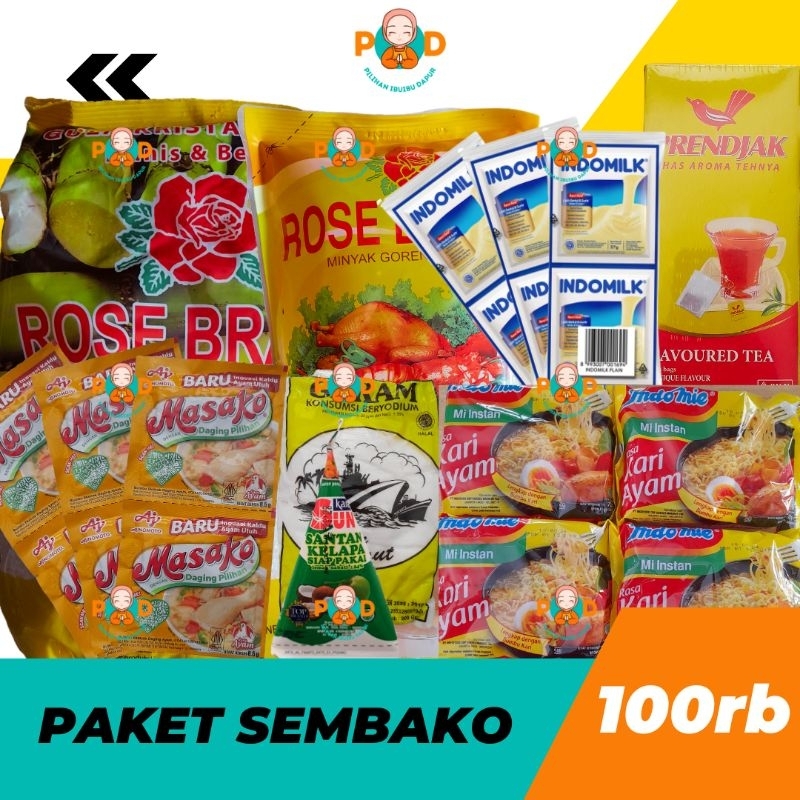

PAKET SEMBAKO 100RIBU