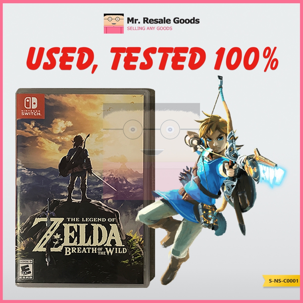 The Legend of Zelda: Breath of the Wild Nintendo Switch (SECOND)
