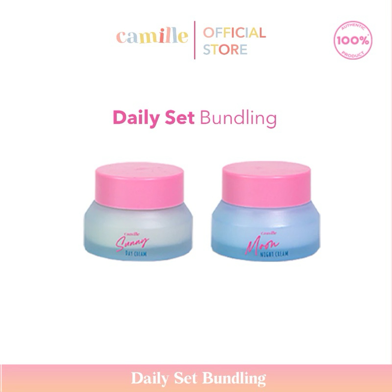 [AGENT RESMI] Daily Set Bundling Camille Day Cream+Night Cream Camille Beauty