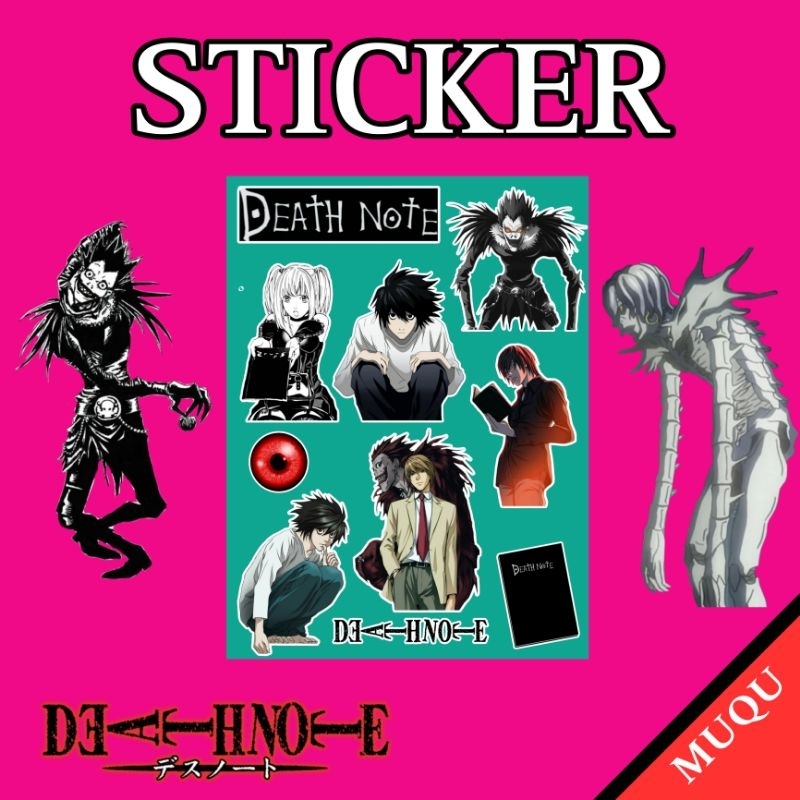 

STICKER DEATH NOTE A6