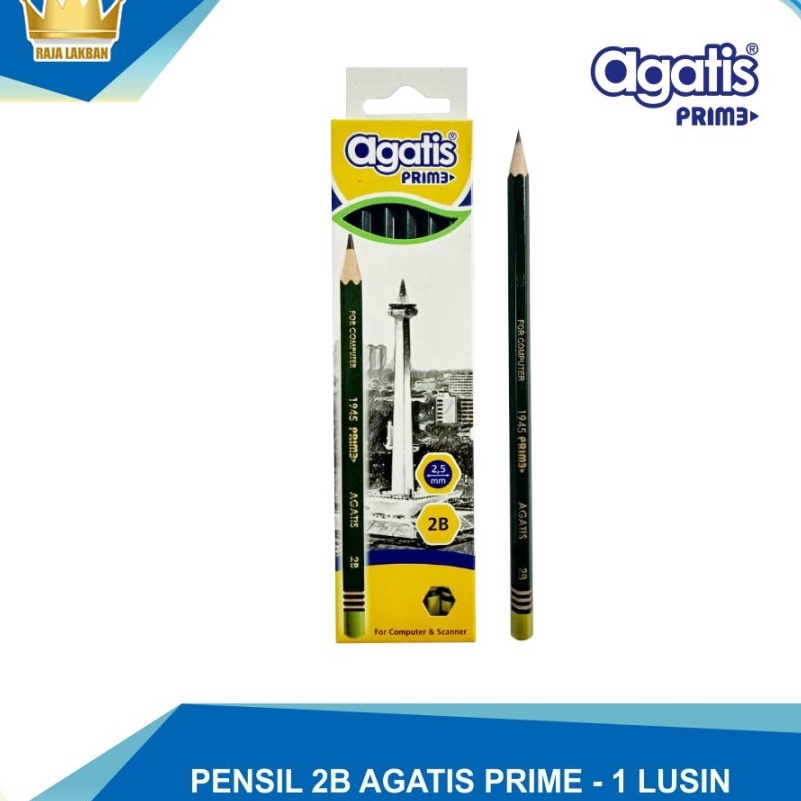 

NEW VARIAN Pensil 2B Agatis Prime 1 Lusin
