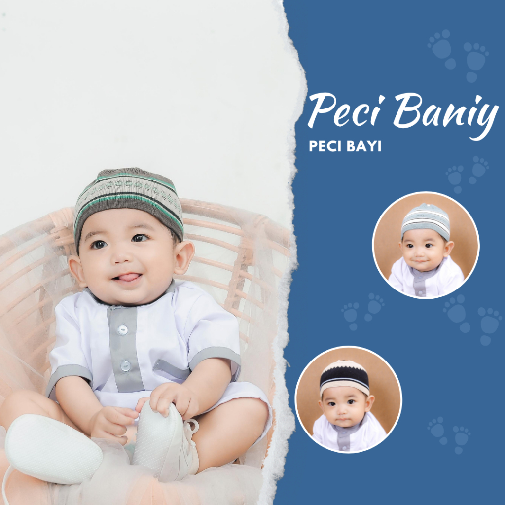 Bilhikma Peci Rajut Bayi Baniy | Beanie Cap Premium