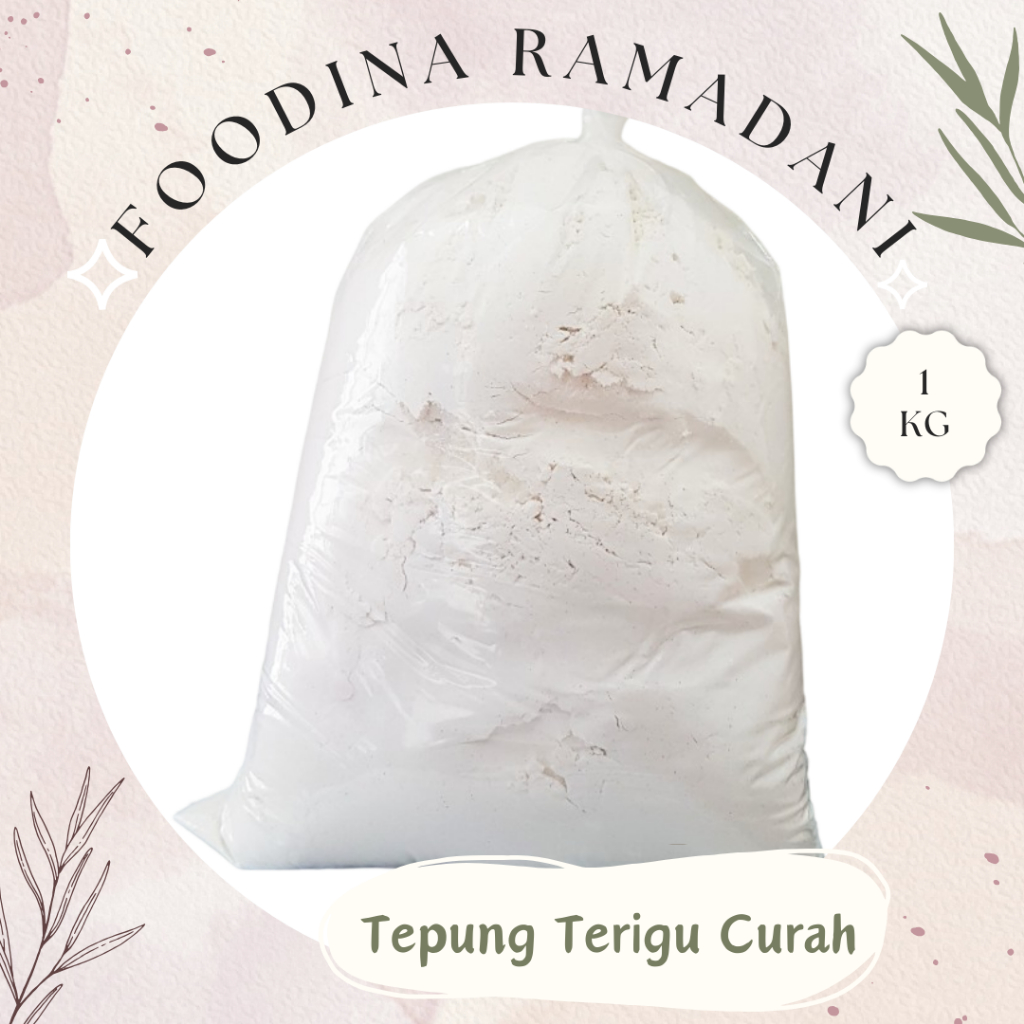 

TEPUNG Terigu Curah - Wheat Flour [ 1.000gr ] Harga Per BKS