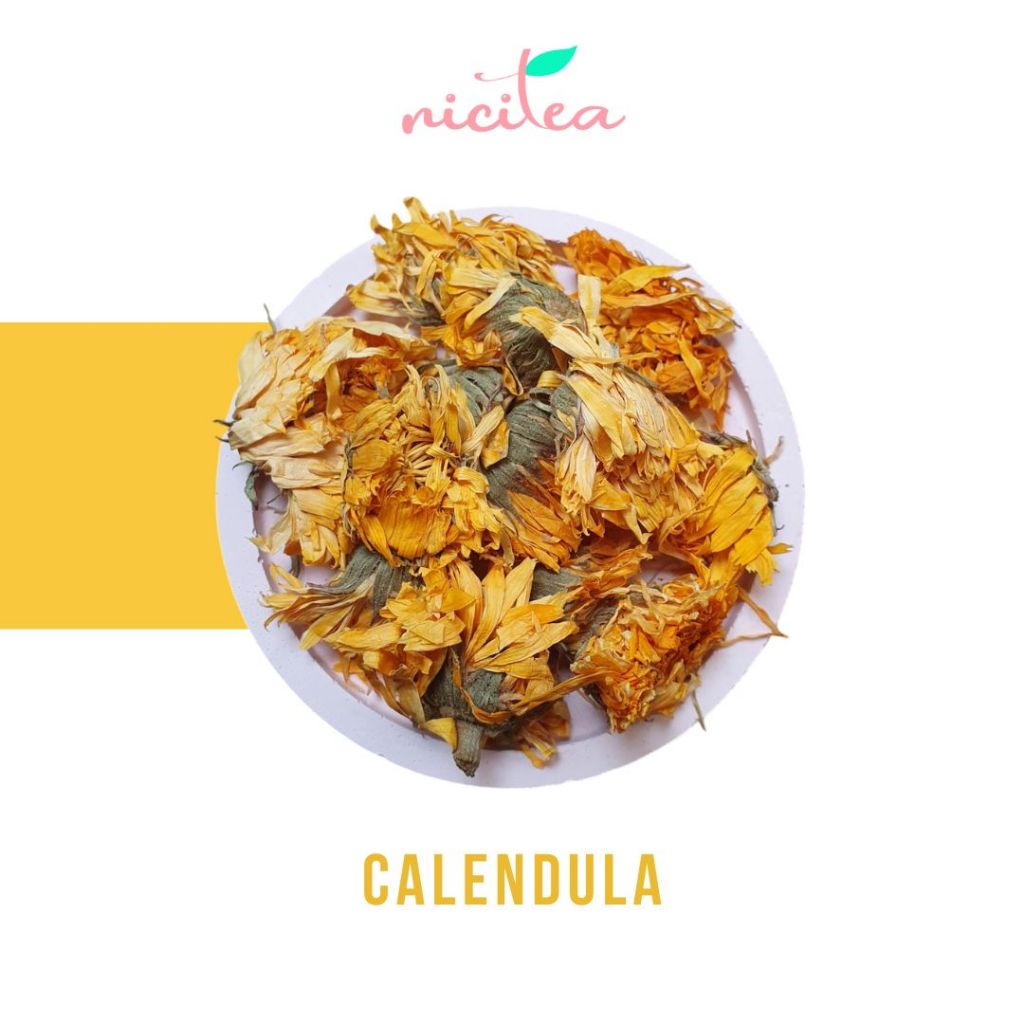 

Calendula Tea / Teh Bunga Calendula / Teh Calendula / Herbal Tea / Teh Wangi / Teh Bunga / Teh Sehat / Flower Tea / Teh Herbal Bali - NICITEA