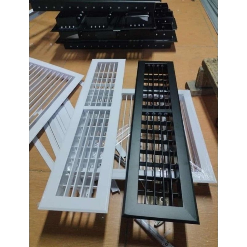 supply air grille ac ducting sag ukuran 60 x 10cm coating
