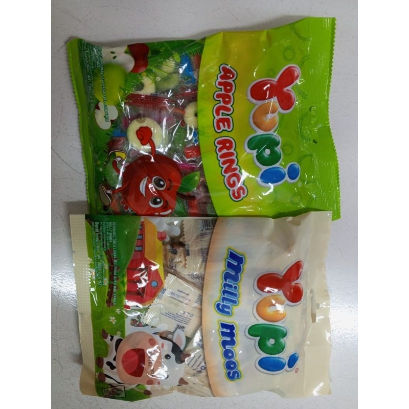 

Yupi Permen apple Rings dan Milly moos 120gr