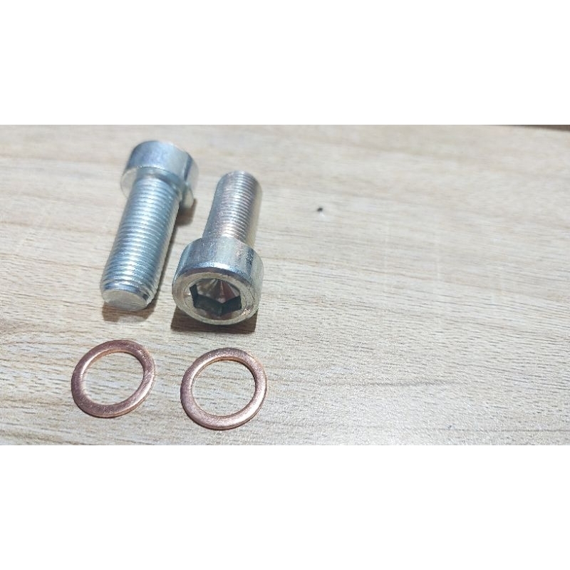 baut suling shock depan mio sporty smile soul fino nouvo