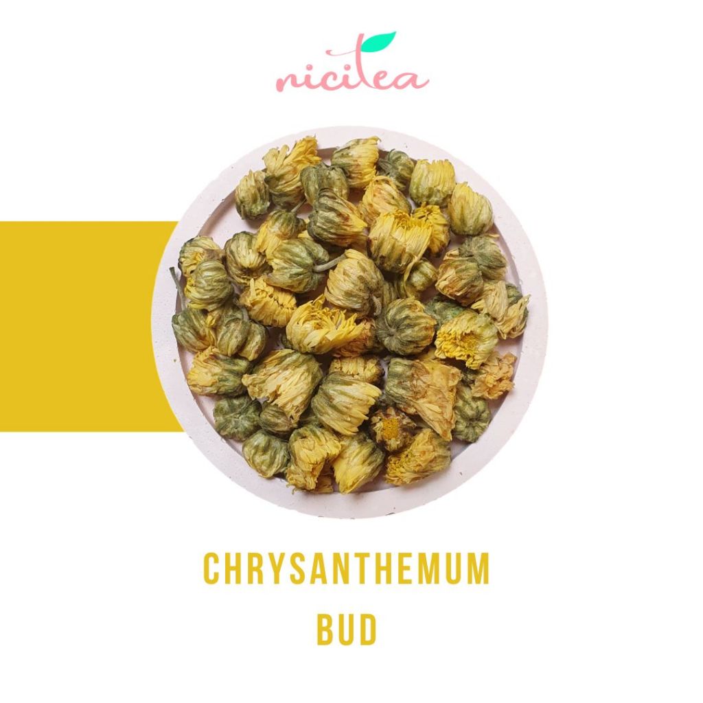 

Chrysanthemum Bud Tea / Baby Chrysanthemum Tea / Teh Krisan / Teh Bunga Krisan / Herbal Tea / Teh Wangi / Teh Bunga / Teh Sehat / Flower Tea / Teh Herbal Bali - NICITEA