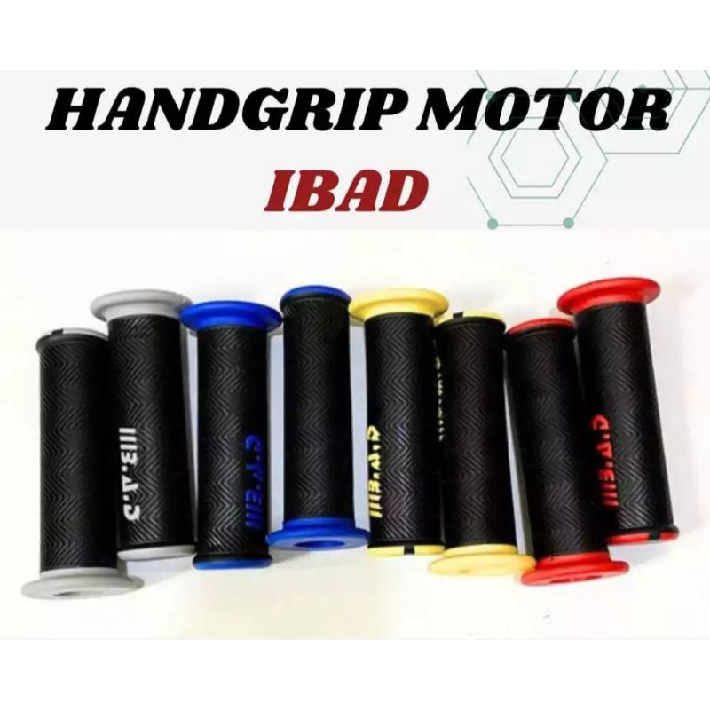 HANDGRIP HANDFAT STANG SARUNG STANG BULU KARET IBAD COCOK UNTUK SEMUA MOTOR SCOPY BEAT VARIO MIO SEP