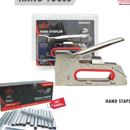 

MEGA Stapler Tembak Cekrekan Pengokot Hekter Tacker Staples Sofa Staples Jok Stepler Motor