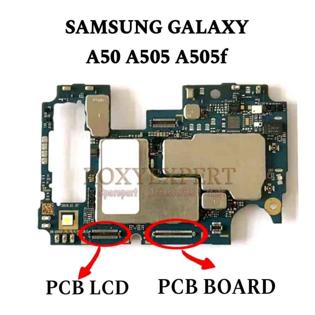 Konektor Mainboard Samsung A50 A505 A505f Soket Lcd Fpc