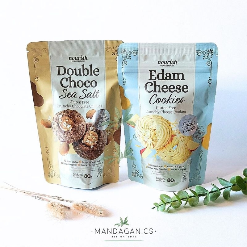 

DOUBLE CHOCO COOKIES | EDAM CHEESE COOKIES | GLUTEN FREE COOKIES by NOURISH