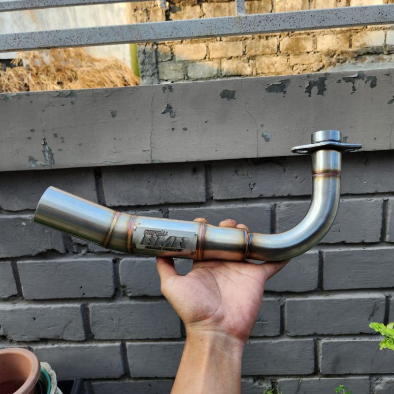 Leher knalpot Yamaha mio sporty smile soul fino karbu nouvo Spek 200cc BMR Original