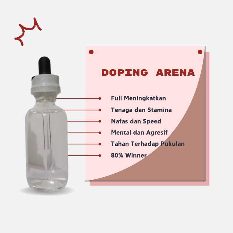 Doping Ayam Laga RACING HORSE Meningkatkan Tenaga Nafas Speed dan Tahan Terhadap Pukulan Ayam