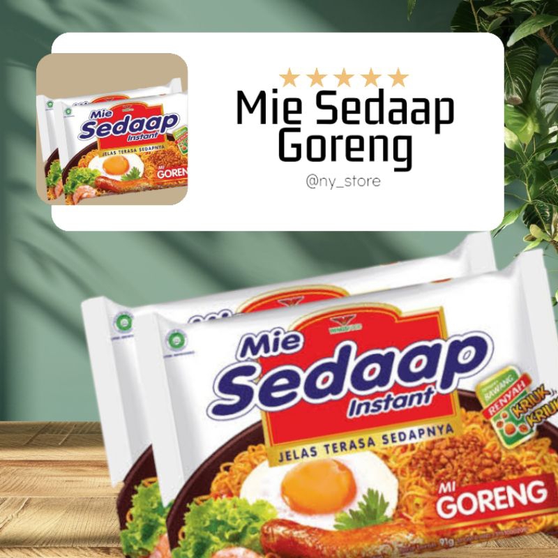 

NYS - MIE SEDAAP GORENG 90gr