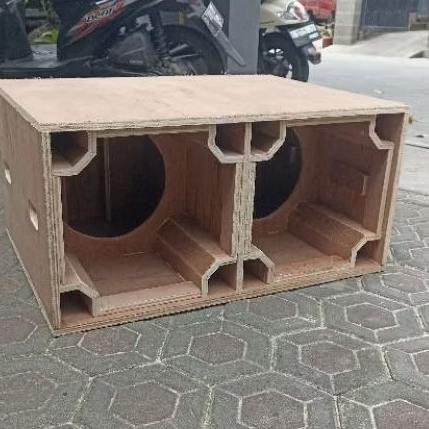 box planar doble miniatur / box sound system / box miniatur sound system