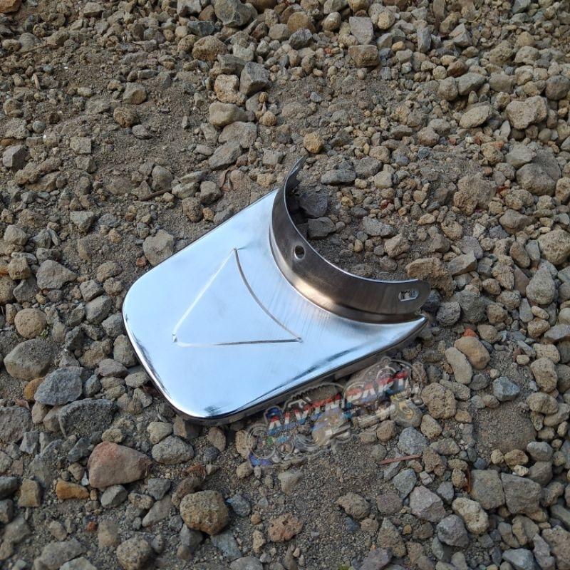 KEPET SLEBOR CB KEPETAN SLEBOR BELAKANG CB 125 CB 100 FULL PRES BESI CROM