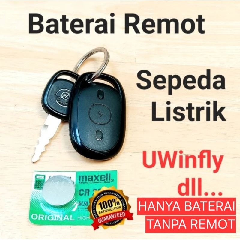 Baterai Batre Remot Sepeda Motor Listrik Uwinfly