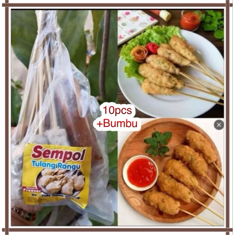 

Sempol Jumbo Tulang Rangu 10 pcs + Bumbu by Yuk Ning Group