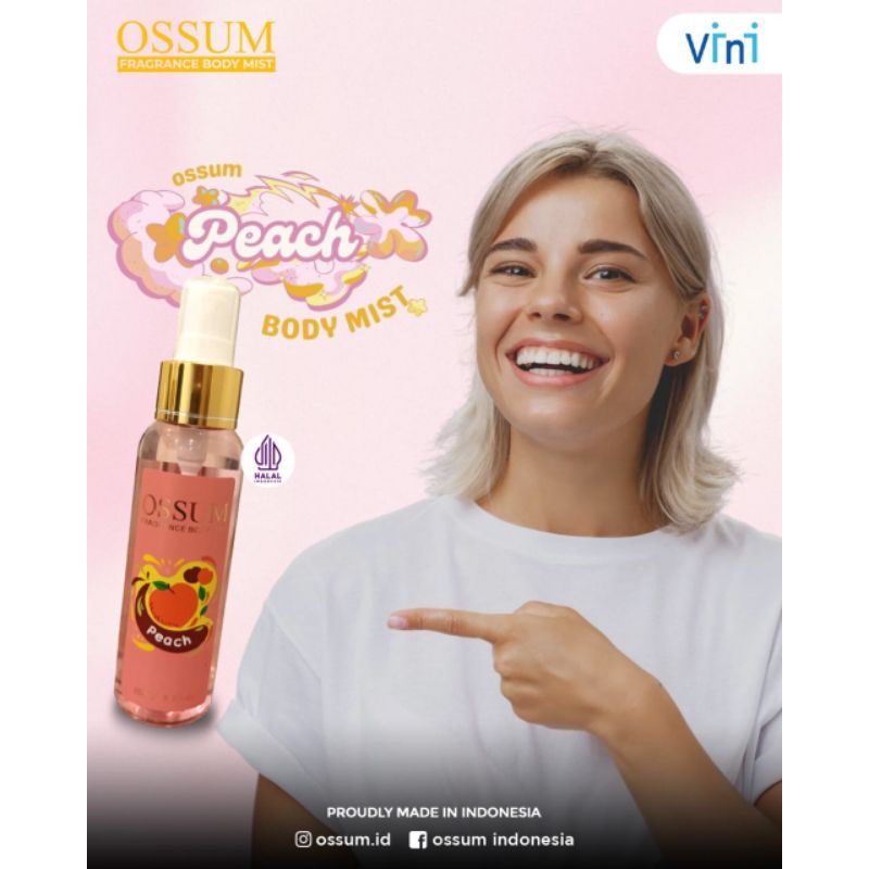 Ossum bodymist Peach 100ml