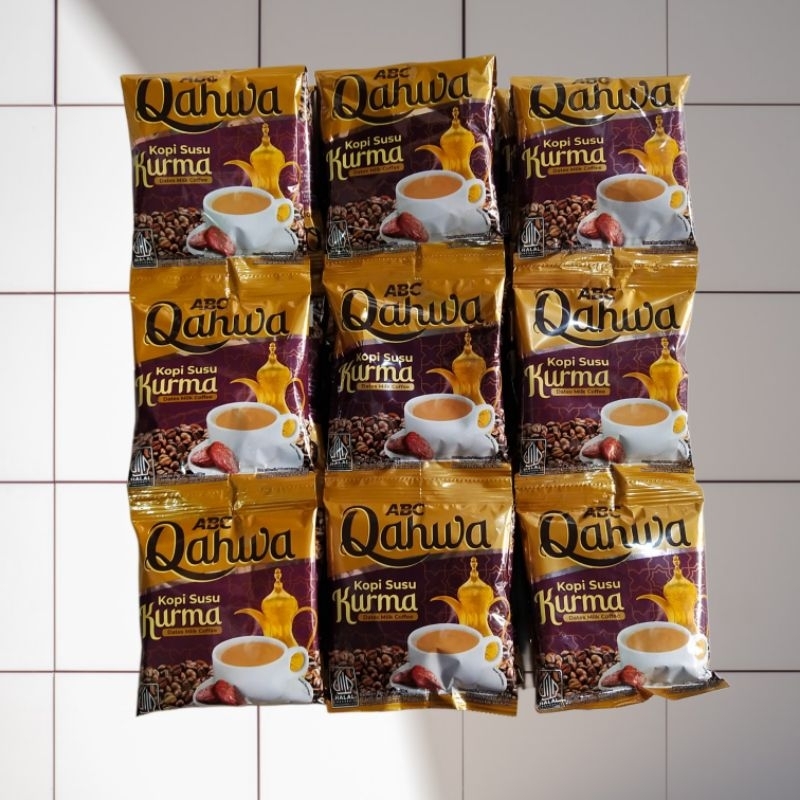 

ABC Qahwa Kopi Susu Kurma 1 Renteng isi 10