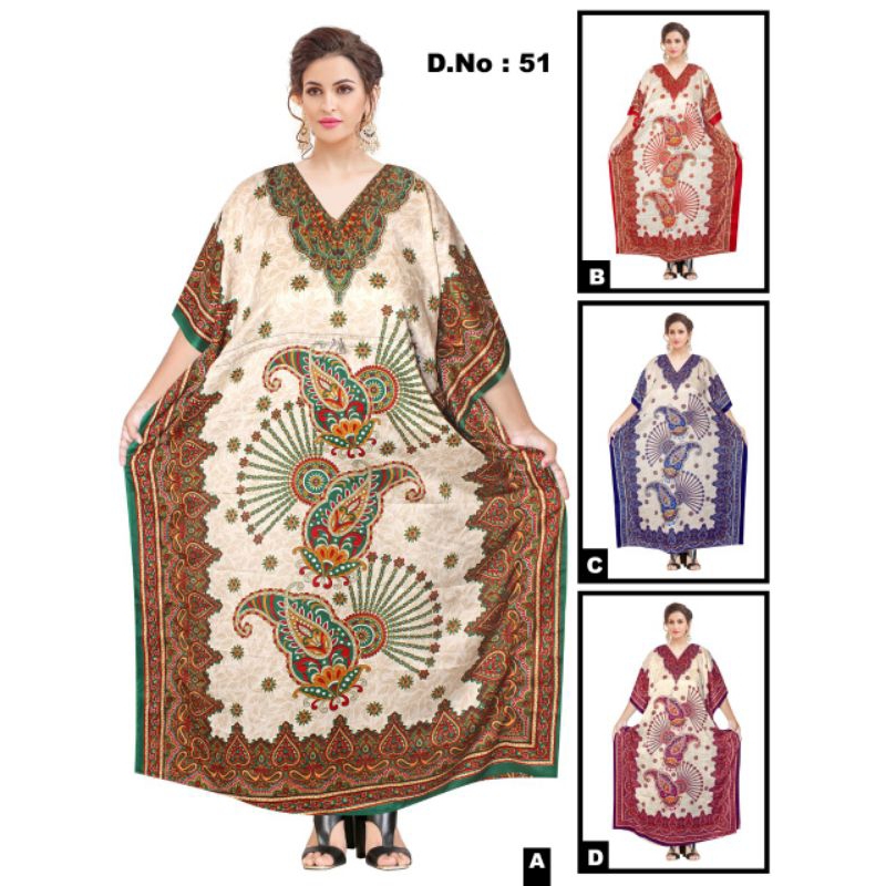 DASTER KAFTAN INDIA CANTIK