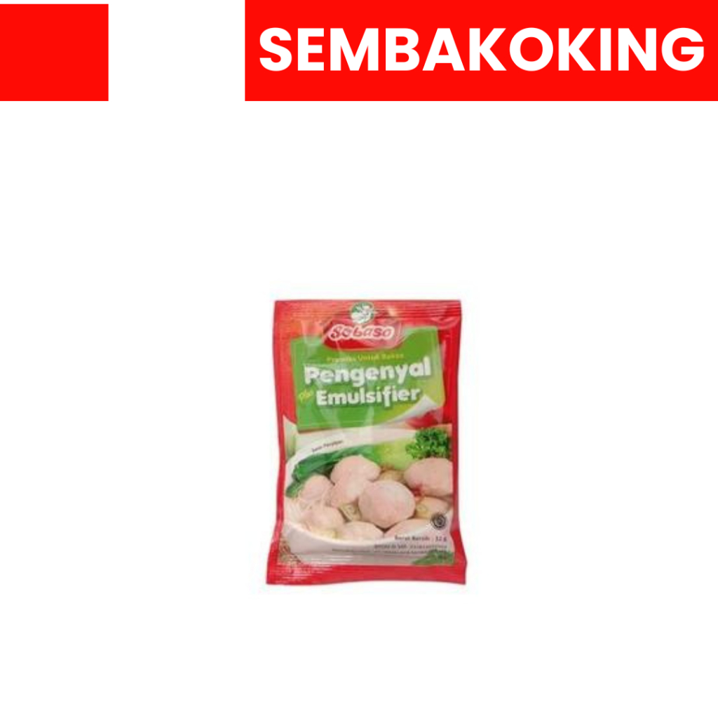 

PENGENYAL EMULSIFIER BAKSO SOBASO 32 gr