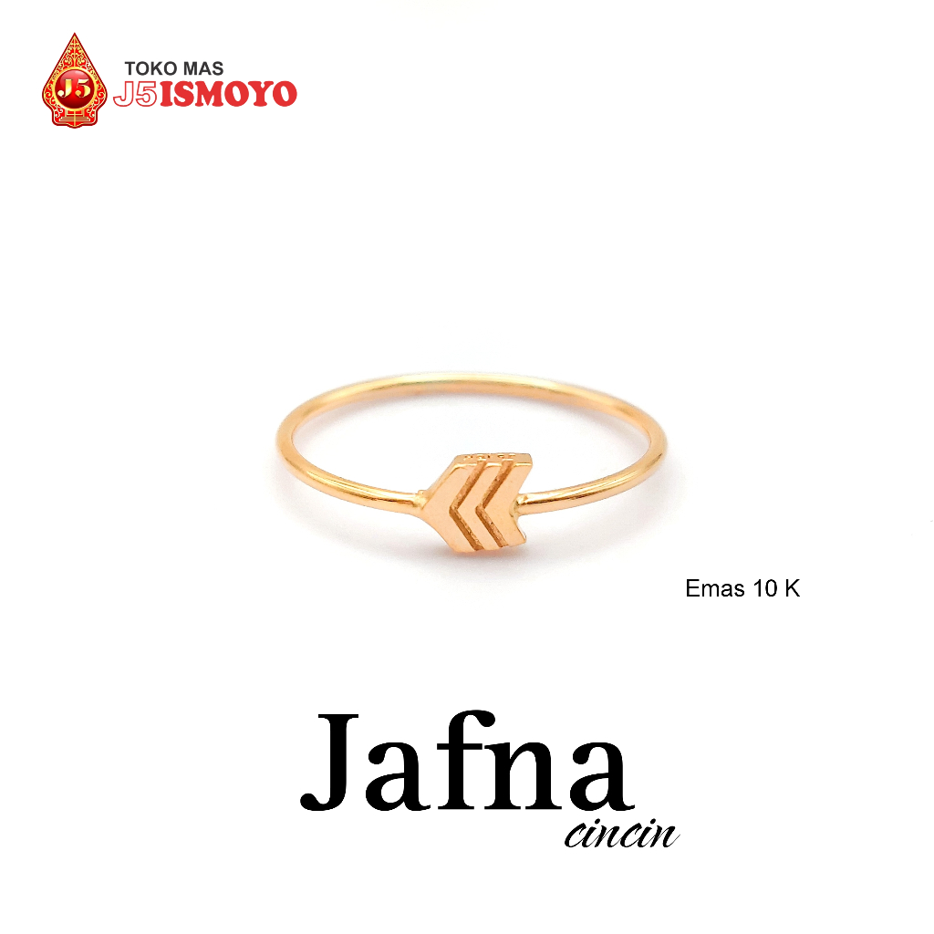 Cincin Emas Mas Asli Jafna J5 Ismoyo