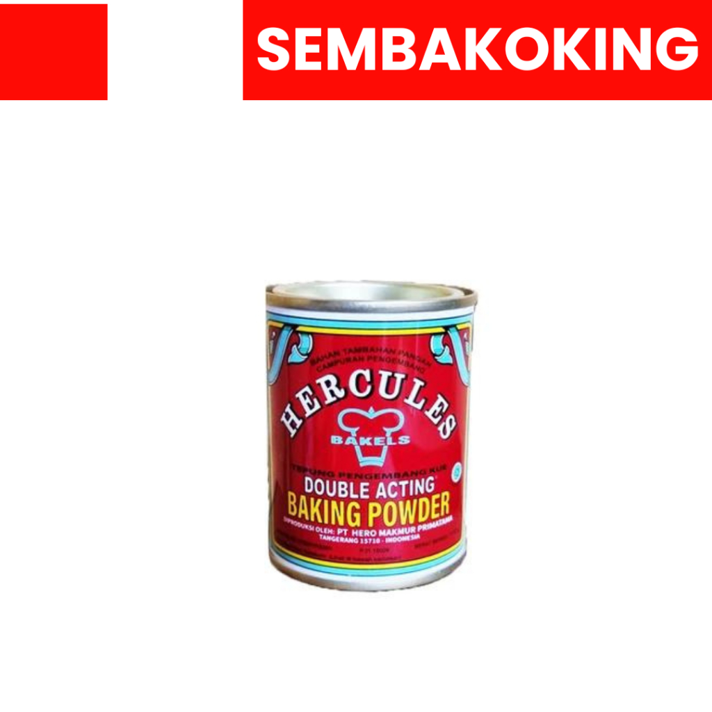 

BAKING POWDER HERCULES DOUBLE ACTING 110GR KALENG