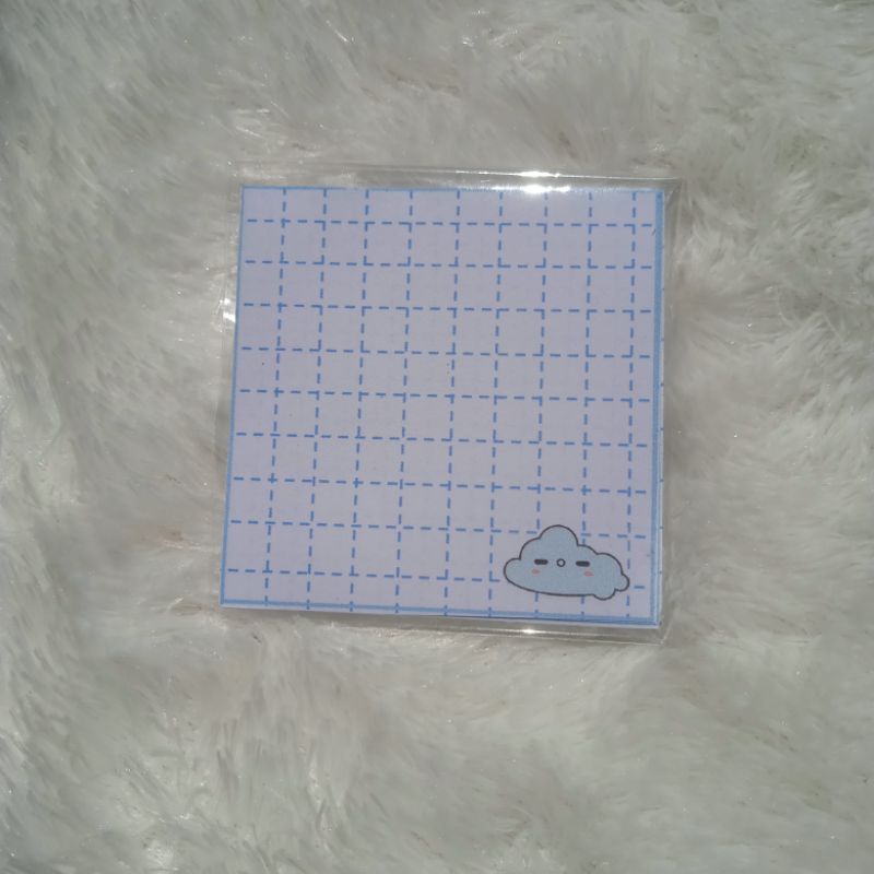 

MEMOPAD Cute Cloud | MEMO | Memo sekolah | Memo aesthetic | Atk | alat tulis sekolah | handmade