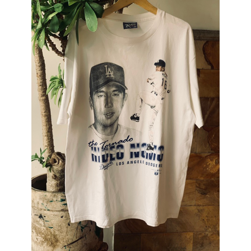 Tshirt MLB Vintage/Tshirt Baseball Second Vintage/Tshirt Hideo Nomo