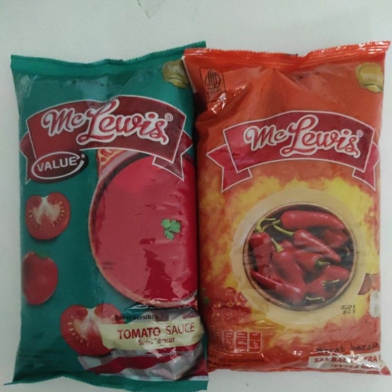 

MC lewis saos sambal / saos tomat