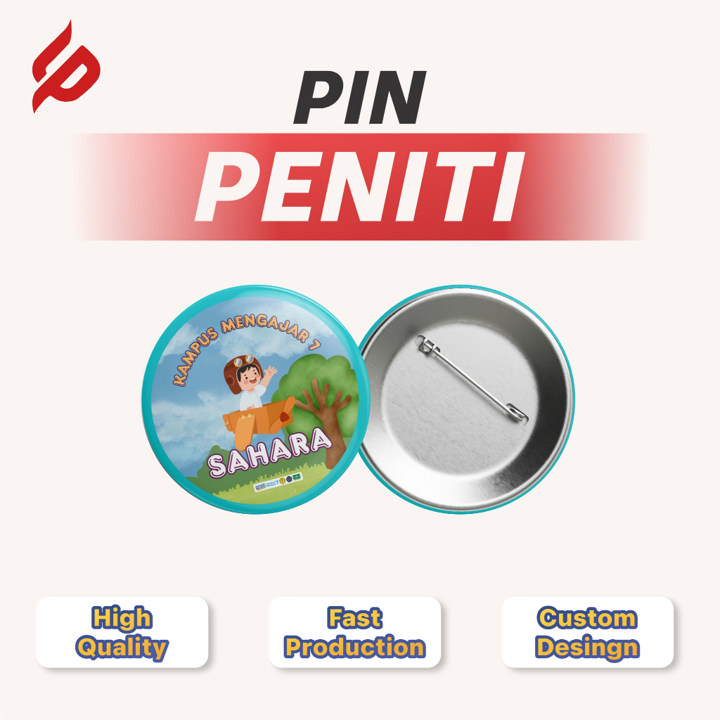 Pin Peniti Custom | Bross Custom | Pin Bross Souvenir