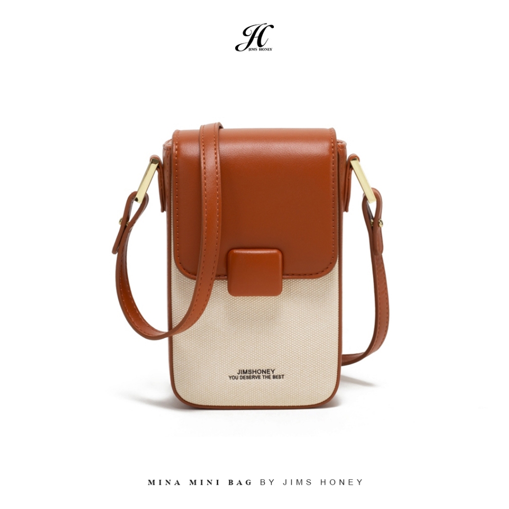 JIMS HONEY Mina mini bag tas selempang wanita dompet hp tas kecil cewek Jimshoney Medan
