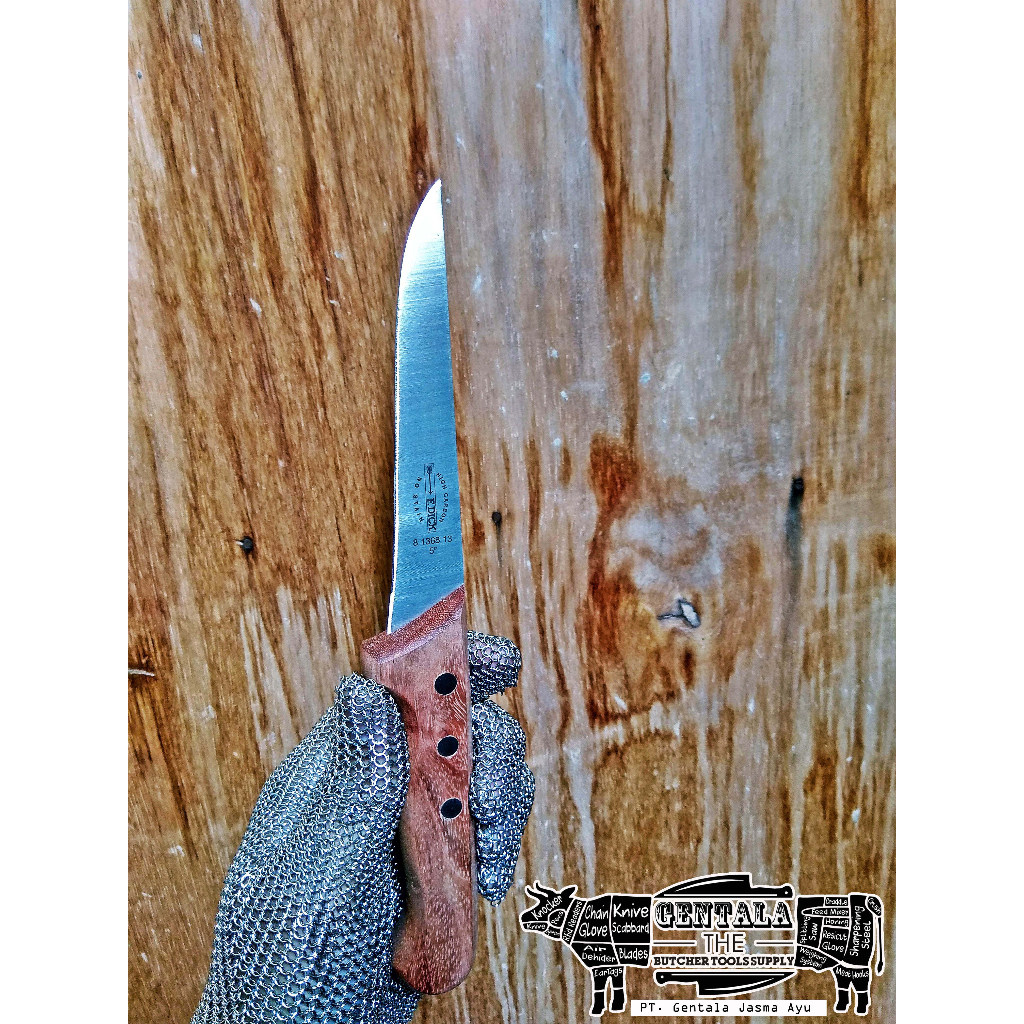 Pisau Boning F. Dick 13cm Bubinga Wood Handle