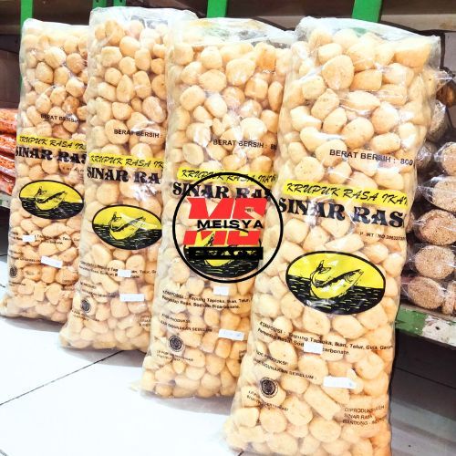 

1 Ball Kerupuk Bakso Ikan Tenggiri / Kerupuk Kuku Macan isi 800 gram