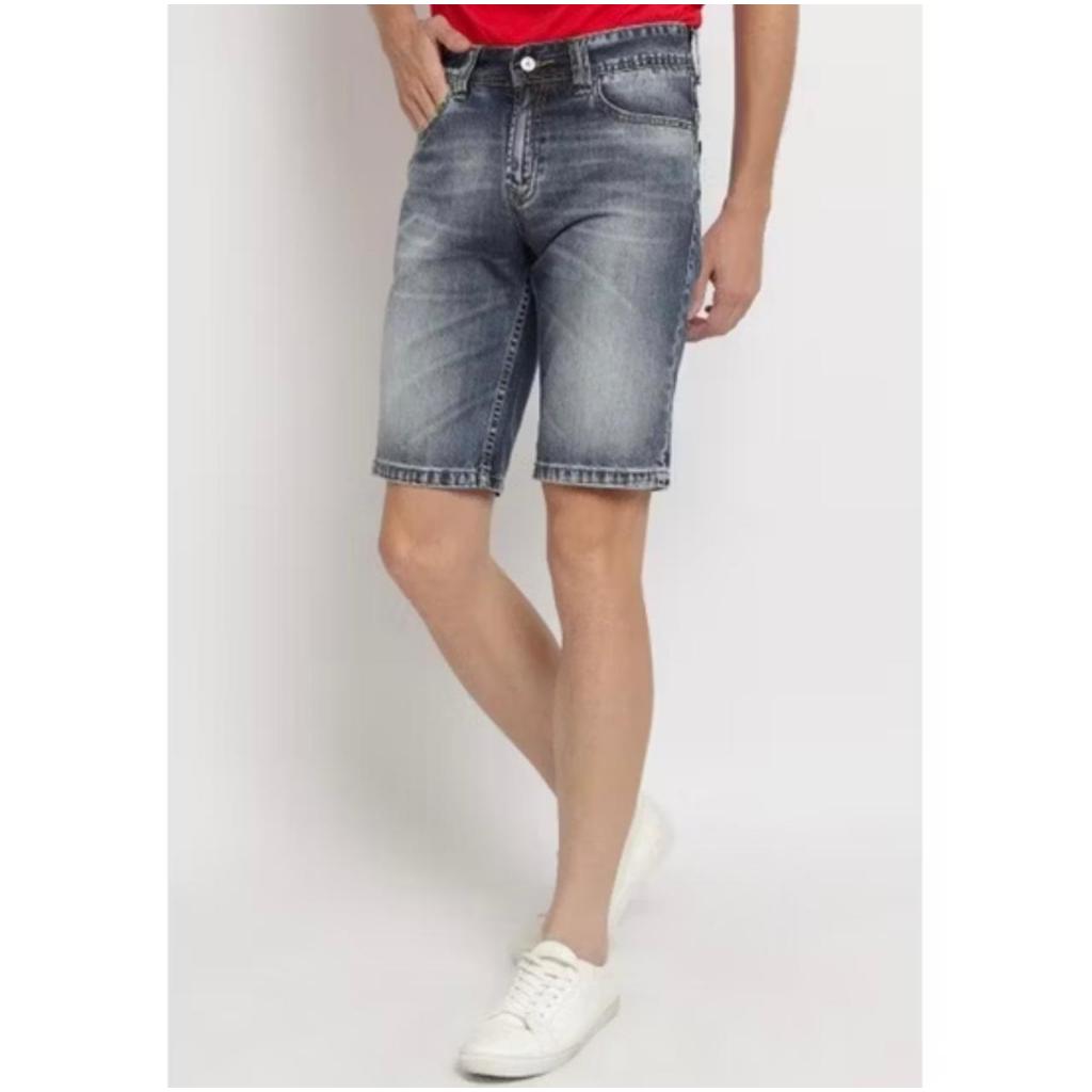CELANA PENDEK PRIA JEANS LOIS / Celana Jeans Pendek Pria Original 100% Lois Model Terbaru