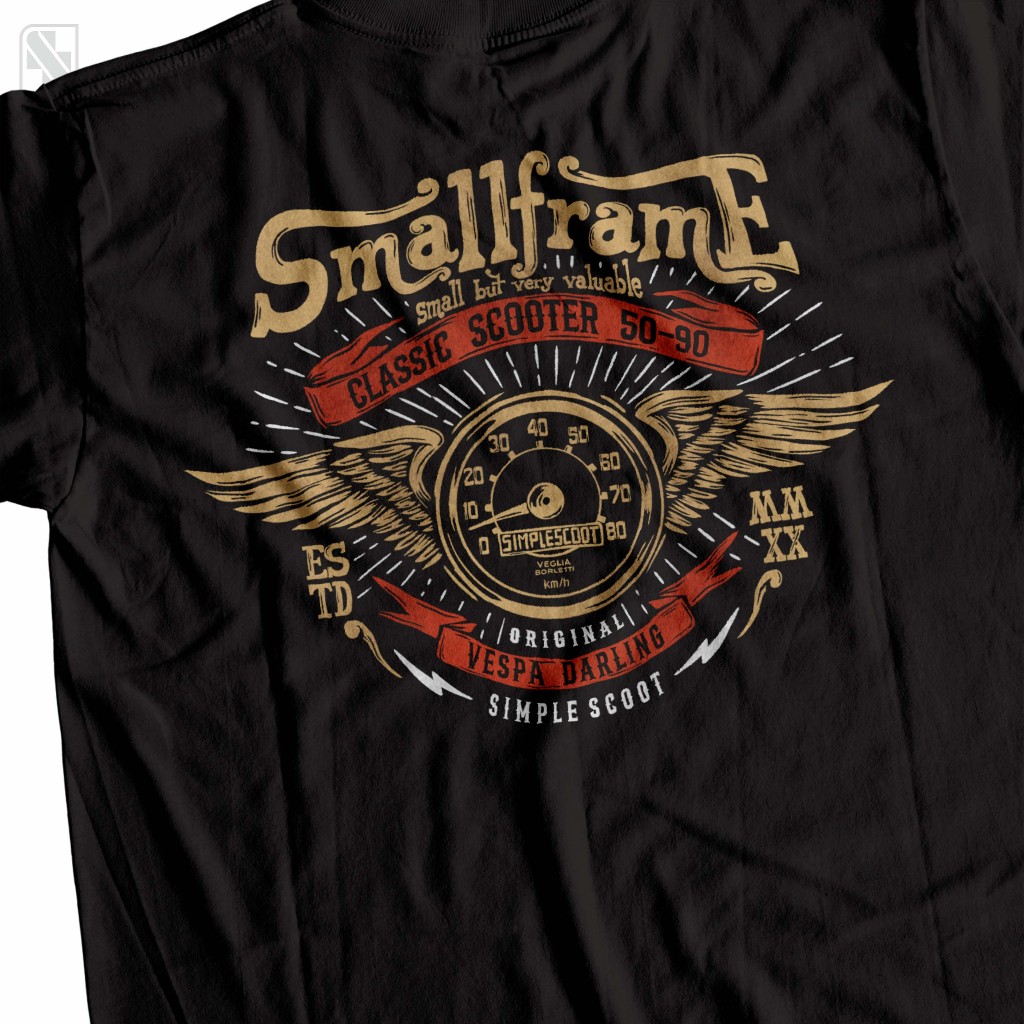 Kaos Scooter / Baju Scooter / Kaos Darling / Kaos Scooter Smallframe