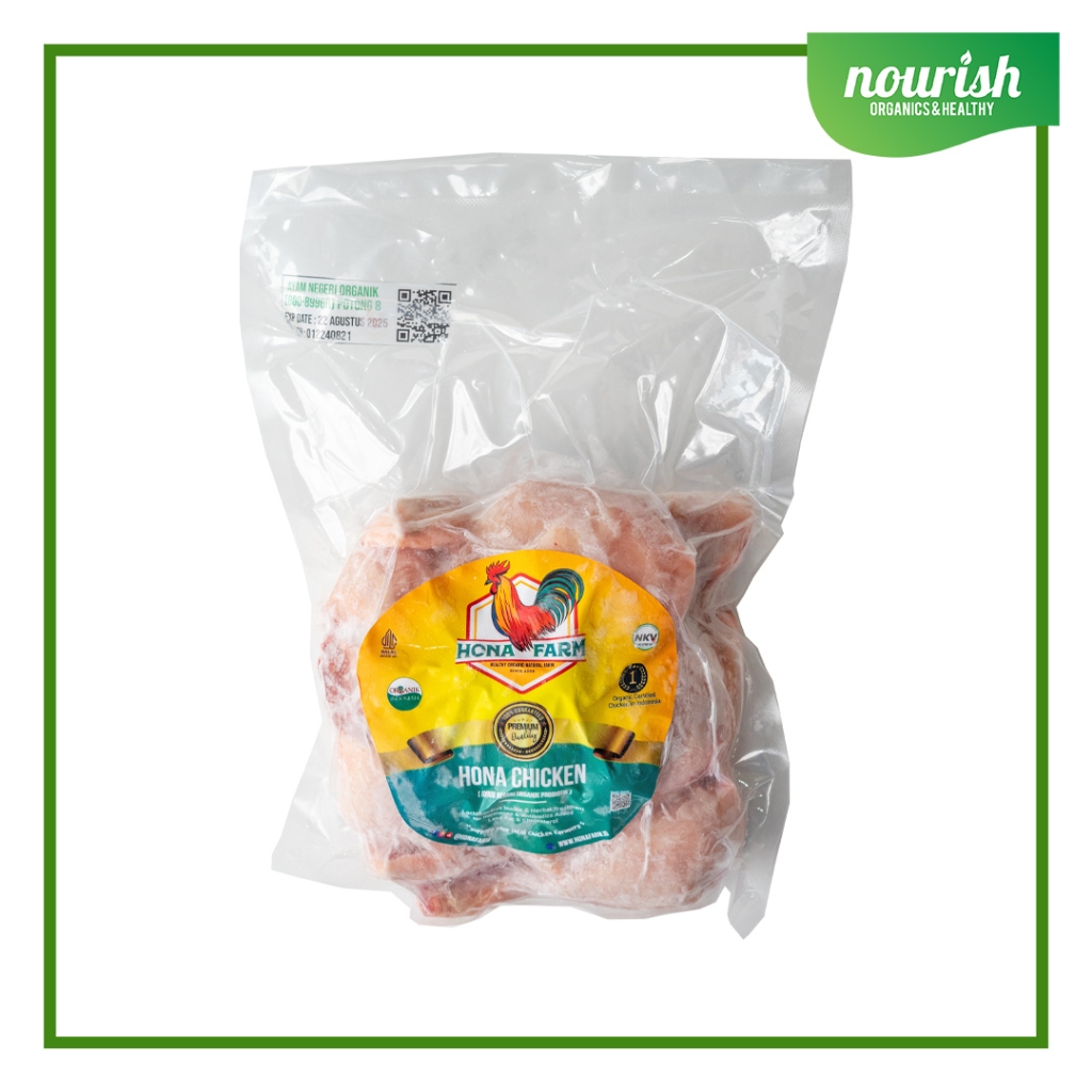 

Hona Farm Ayam Negeri Organik Probiotik 800-899 (Potong 8)