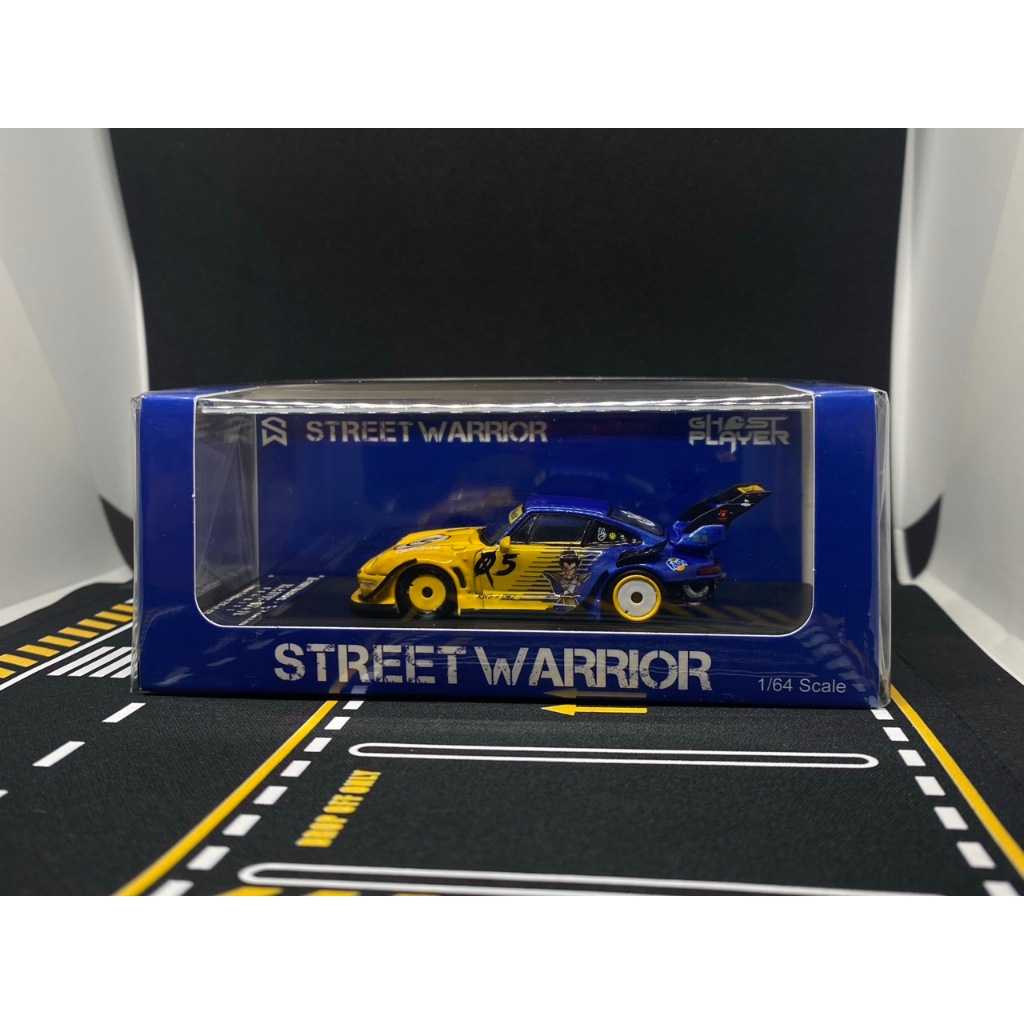 Street Warrior x Ghost Player RWB 964 Dragon Ball Series Vegeta - Bejita 1:64 Limited Edition