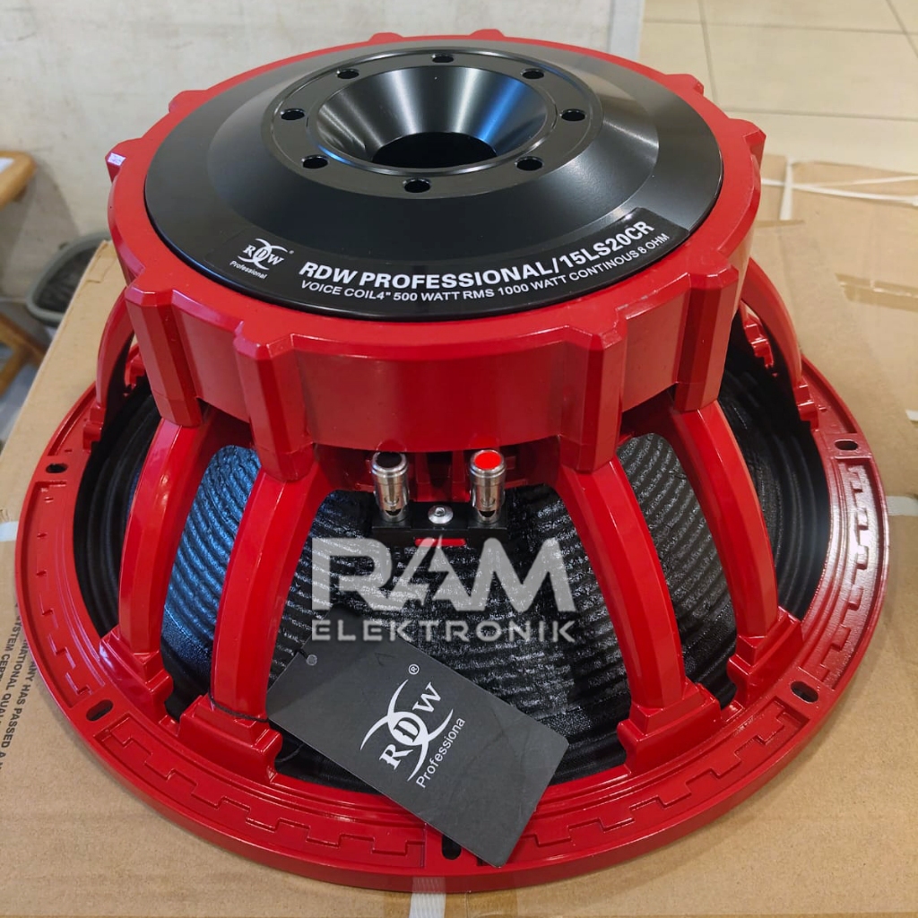 Komponen Speaker 15 Inch RDW 15LS20CR / 15 LS 20 CR Coil 4 ORIGINAL