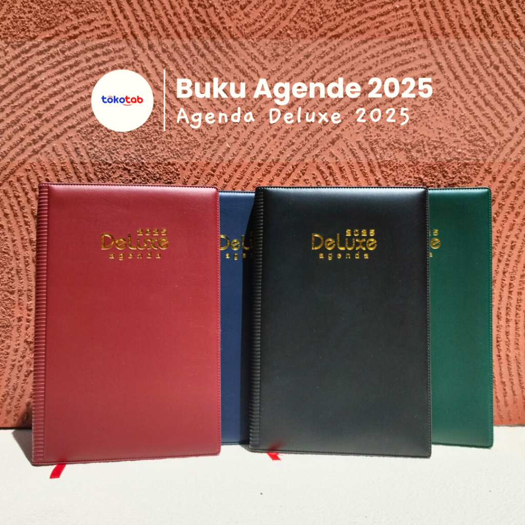 

Buku Agenda Kantor Planner Tahunan DELUXE 2025