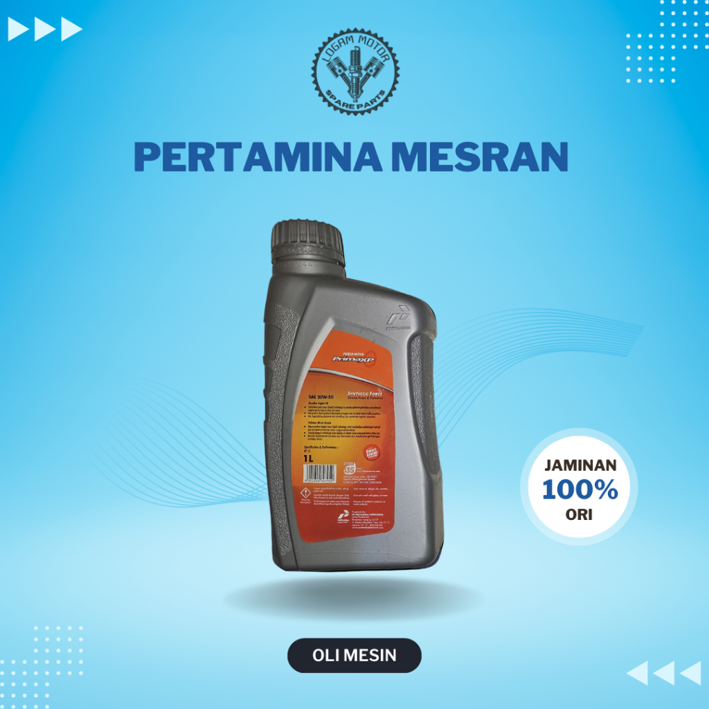 Pertamina PrimaXP 20W-50 Oli Motor [1L]